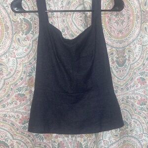 jean colored banana republic top